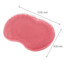 Silicone Foot Cleaner with Suction Cup – Non-Slip Shower Foot Scrubber