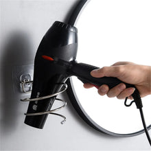 Stainless Steel Hair Dryer Holder Wall Mounted No Drilling Stainless Steel