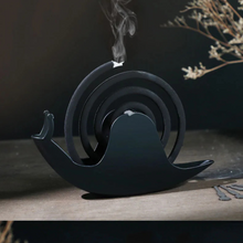 Cute Snail Shape Mosquito Coil Incense Holder Shelf Retro Unique